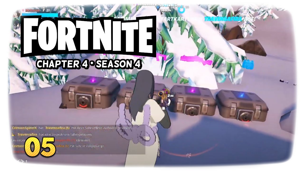 Fortnite Chapter 4 Season 4 05 Durchsuche Safes und HoloTruhen