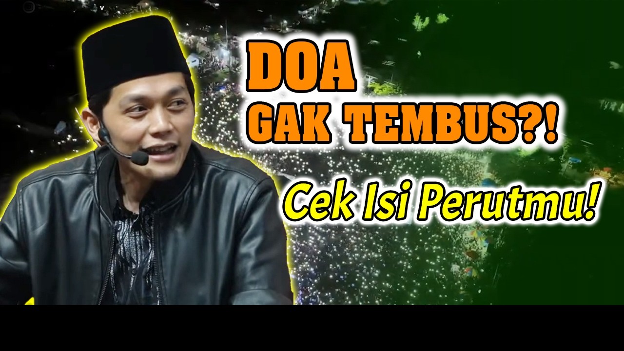 Hati-Hati! Makanan Haram Bisa Menghalangi Doamu Kata Gus Iqdam