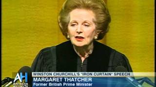 Margaret Thatcher on Churchill's 