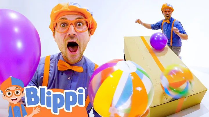 Blippi's Gravity Challenge | Velocity Race Science Experiment for Kids | Educational Videos for Kids thumbnail