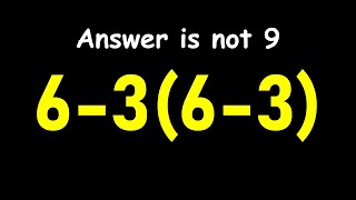 This Simple Math Question Stumps Everyone!