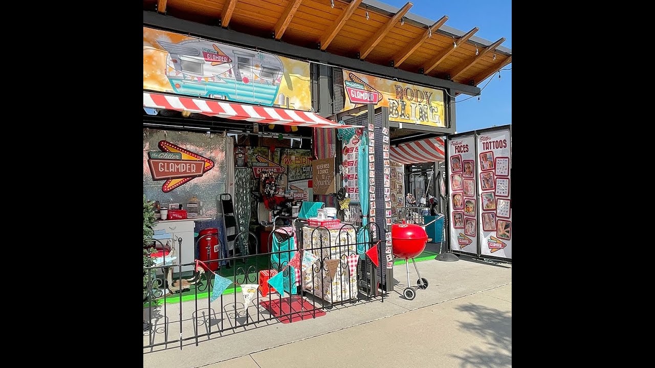 Glitter Glamper Booth Tour - MN State Fair 2021