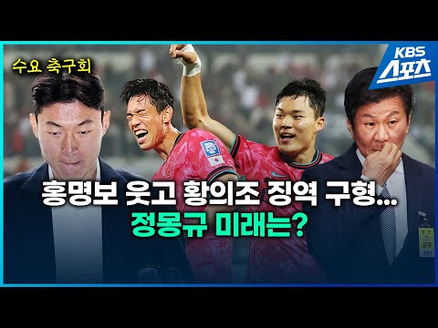 홍명보 웃고 <strong>황의조</strong> 징역 구형...정몽규 미래는? #홍명보 #<strong>황의조</strong> #대한축구협회