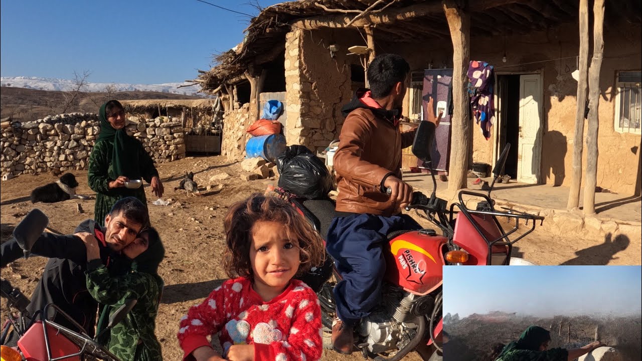 A Difficult but Sweet Day in Almonds: Hashem's Farewell and the Authentic Taste of Nomadic 🏞️🐑👋 Life