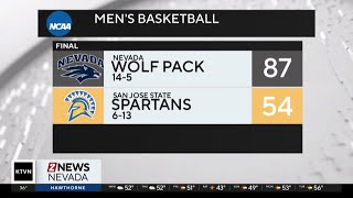 Wolf Pack beats San Jose State Wolf Pack beats San Jose State