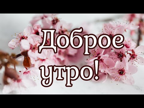 Доброе утро, открытка 🌹