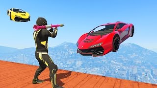 RPGs vs SPORTWAGEN ! (GTA 5 Online Funny Moments) screenshot 2