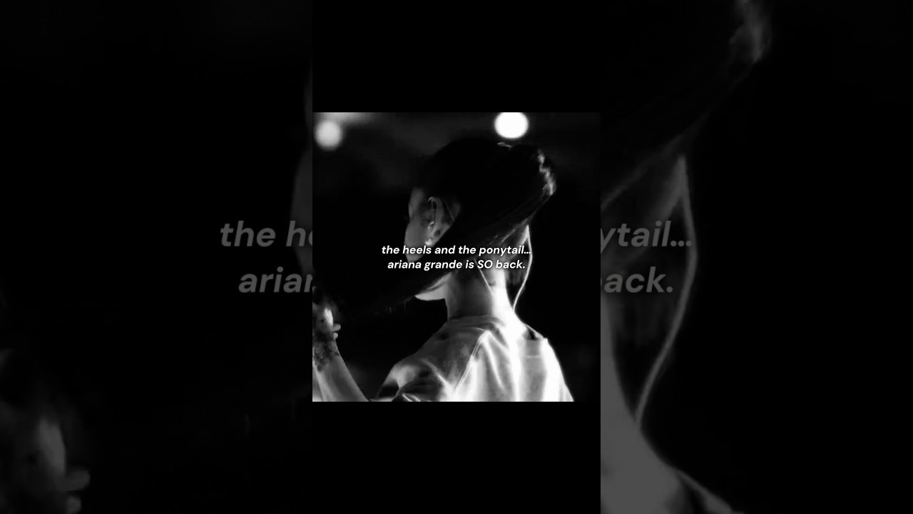 ariana’s comeback is everything 🙏 #arianagrande #eternalsunshine #tour #petals #comeback