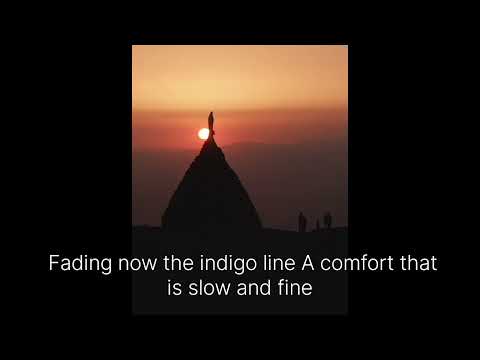 🌇 Indigo Line – A Sunset Song to Unwind