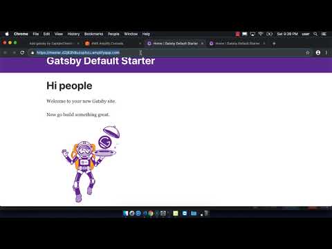 Gatsby AWS Amplify Automated Code Pipeline Tutorials- #3 Setup Amplify