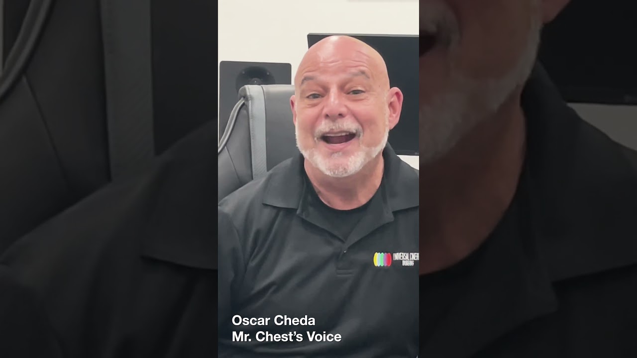 Oscar Cheda / Voice of Mr. Chest in audiobook: "The Great Mission"