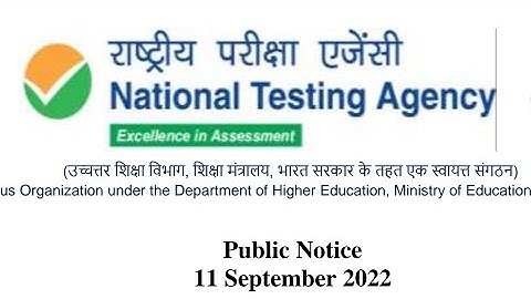 NTA UGC NET Exam date 2022 || Admit Card || Latest News