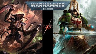 Details Tyranids Vs Dark Angels Space Marines Warhammer 40k 2000 Point Battle Report Update