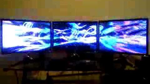 Samsung BX2450 LED , eyefinity setup