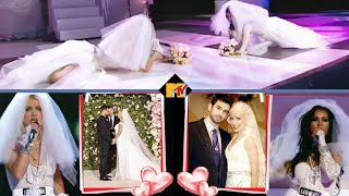 Like a Virgin - Бритни Спирс, Кристина Агилера - свадьбы в фотографиях