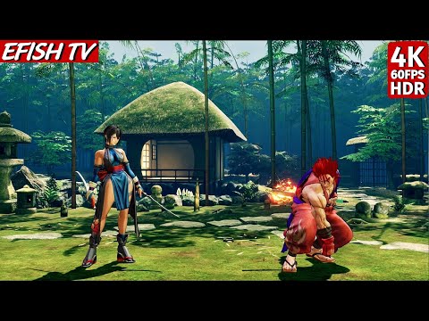 Shiki vs Kazama Kazuki (Hardest AI) - Samurai Shodown