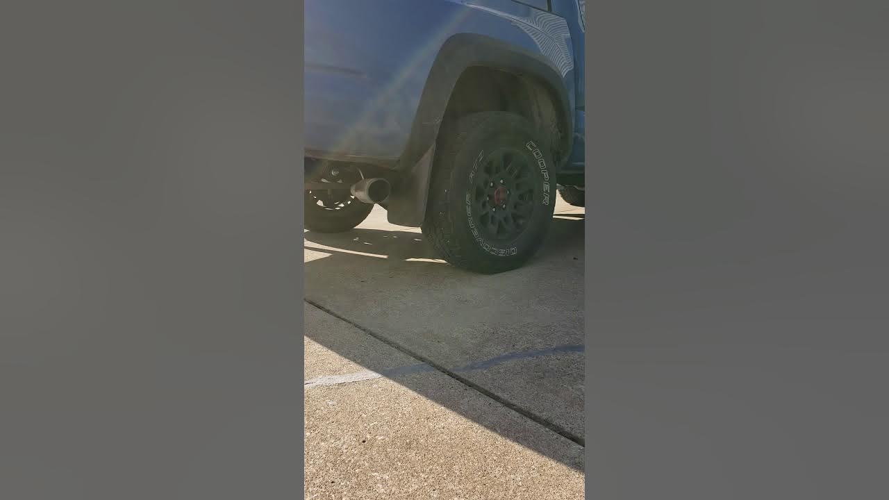 April 28, 2020 2019 Toyota Tacoma 3.5 V6 With Borla Catback Exhaust