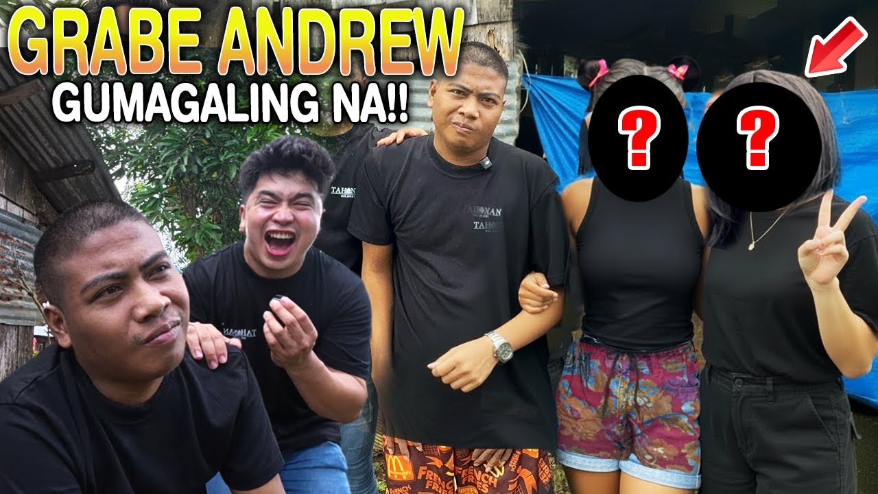 DALAWANG ANGELS PINAKILIG SI ANDREW! | ANDREW GRABE ANG IMPROVEMENT!!