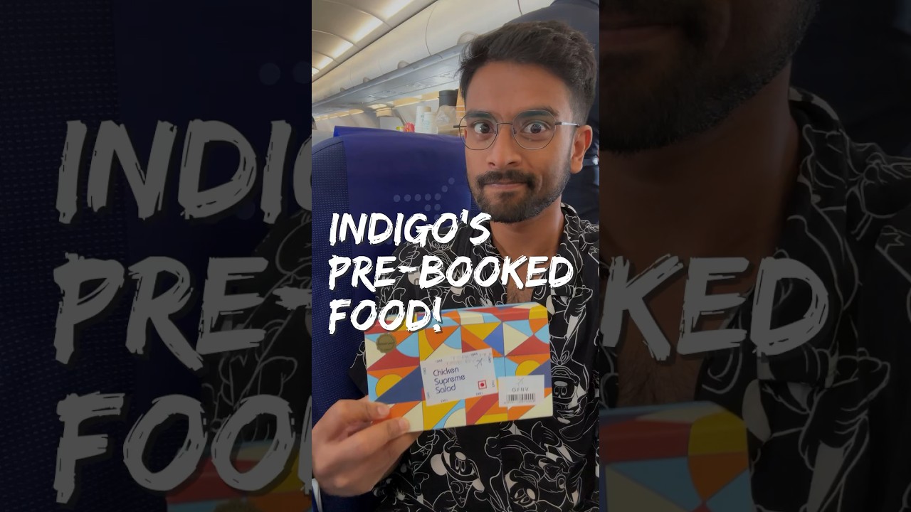 Indigo Flight Food Review! ✈️🥗🤔