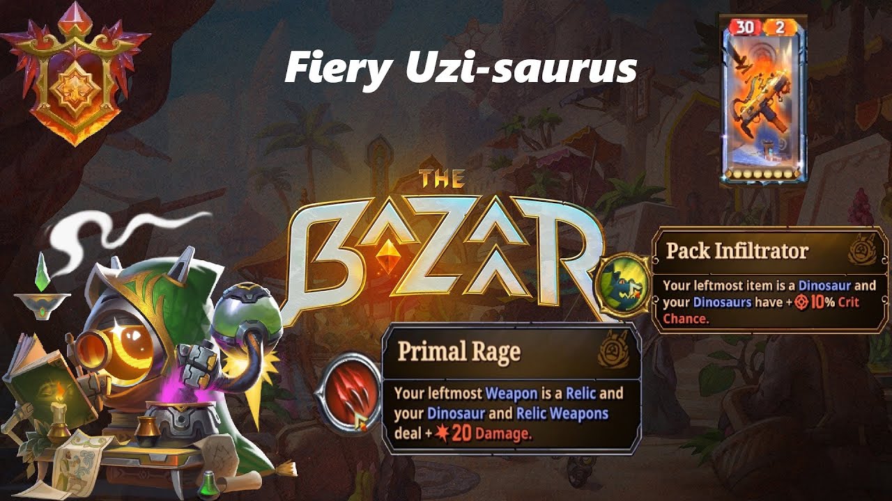 Dooley's New Dino Skills Are Absolutely Solid | The Bazaar Legend informative series