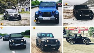 Thar modified 😈 gangster🔥viral video ||#short ||#reels ||#carlovers ||#trending ||#thar ||#attitude