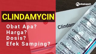 Clindamycin Obat Apa, Harga, Dosis, Efek Samping