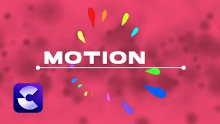 Text Motion Graphics in Create Studio