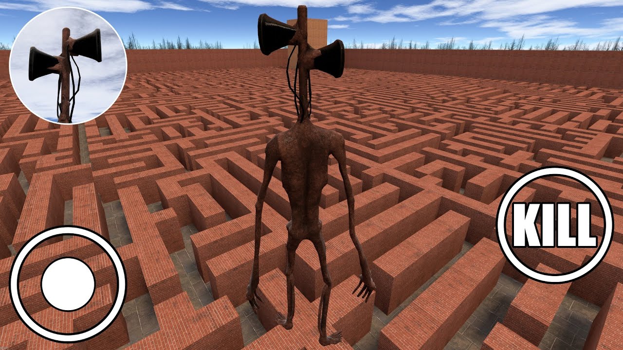 Я СТАЛА СИРЕНОГОЛОВОЙ В ЛАБИРИНТЕ в Garry's Mod!