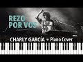 Rezo por vos (1986) Charly García/ Spinetta - TUTORIAL piano cover + sheet music