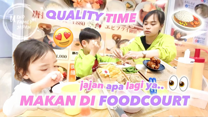 QUALITY TIME WITH THE KIDS ‼️BUY SNACKS AND LUNCH AT THE FOODCOURT
