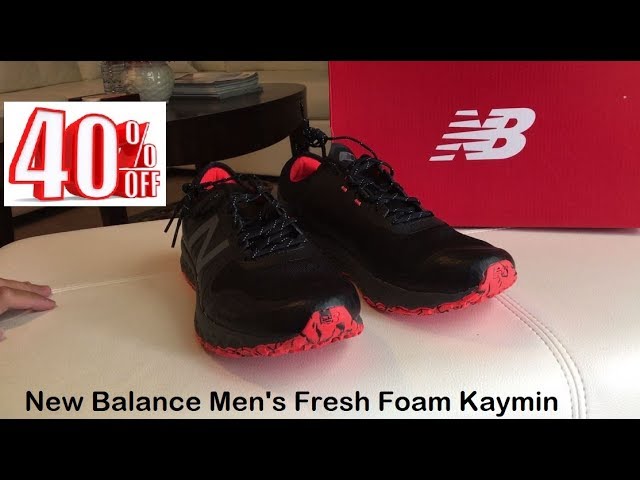 new balance fresh foam kaymin trail running shoe