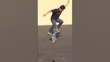 Mario learns nollie varial heels 😱 #pushskateboarding