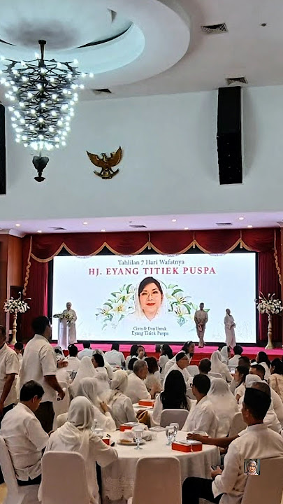 Download lagu Titiek Puspa's 7-Day Tahlilan Dressed in White, As Per Her Request