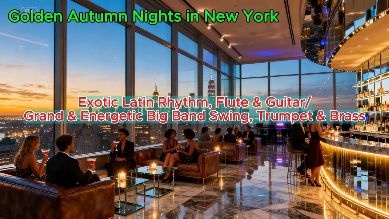 Exotic Rhythm World Jazz, Clarinet & Percussion/Grand & Energetic Big Band Swing, Trumpet & Brass