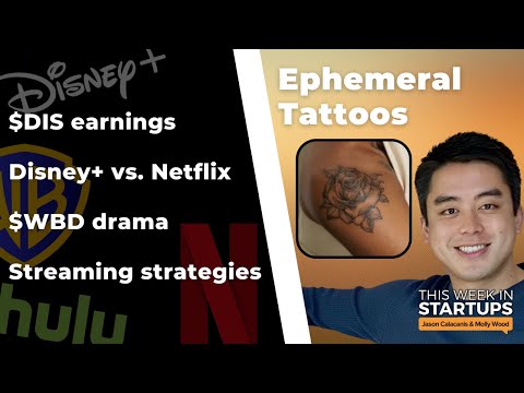 $DIS earnings, Disney vs Netflix & streaming strategies with Lon Harris + Ephemeral Tattoos | E1532 thumbnail