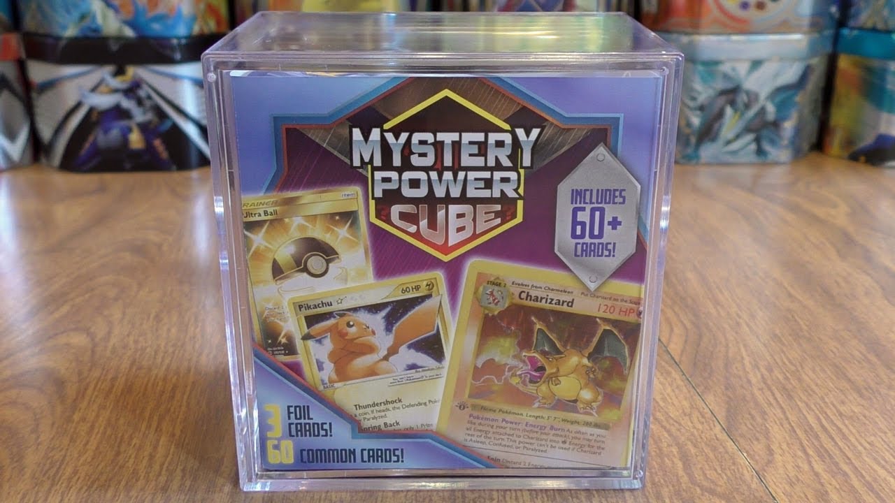 Chance at 1st Edition Charizard!!! 1x NEW Sealed Pokemon Mystery Power Cube Box 