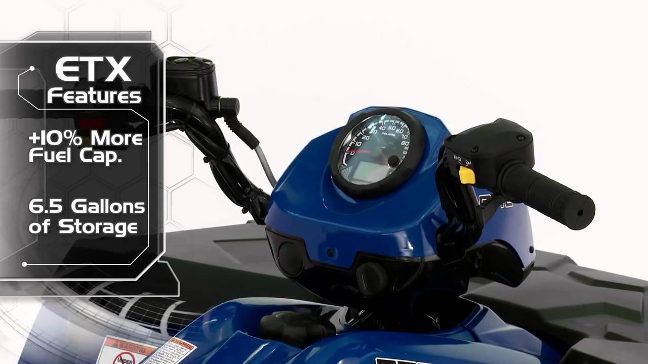 Sportsman ETX Polaris Off Road Vehicles квадроциклы видео
