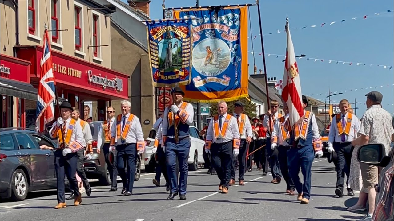 Mourne District Twelfth - 12th July 2025 Kilkeel - Full Parade