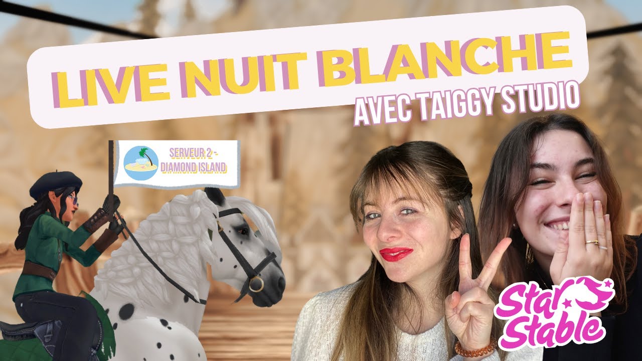 🔴LIVE NUIT BLANCHE - Jeux, Farm, Défis, FAQ & plus avec @TaiggyStudio  !
