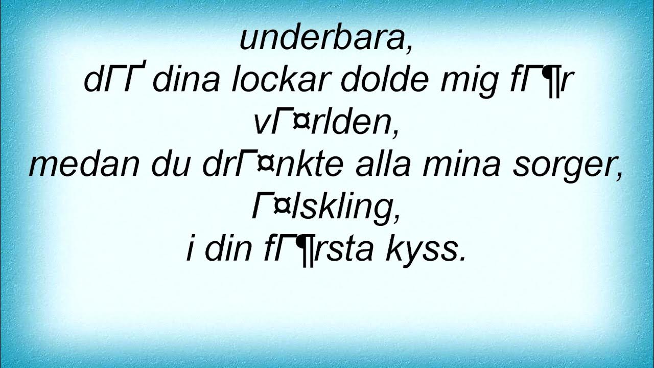 Evert Taube - SГҐ Skimrande Var Aldrig Havet Lyrics Evert Taube - SГҐ Skimrande Var Aldrig Havet Lyrics
