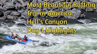 Rafting Hell’s Canyon: Day 1 Adventure Begins! (Scenic Views + Class 4 Chaos)