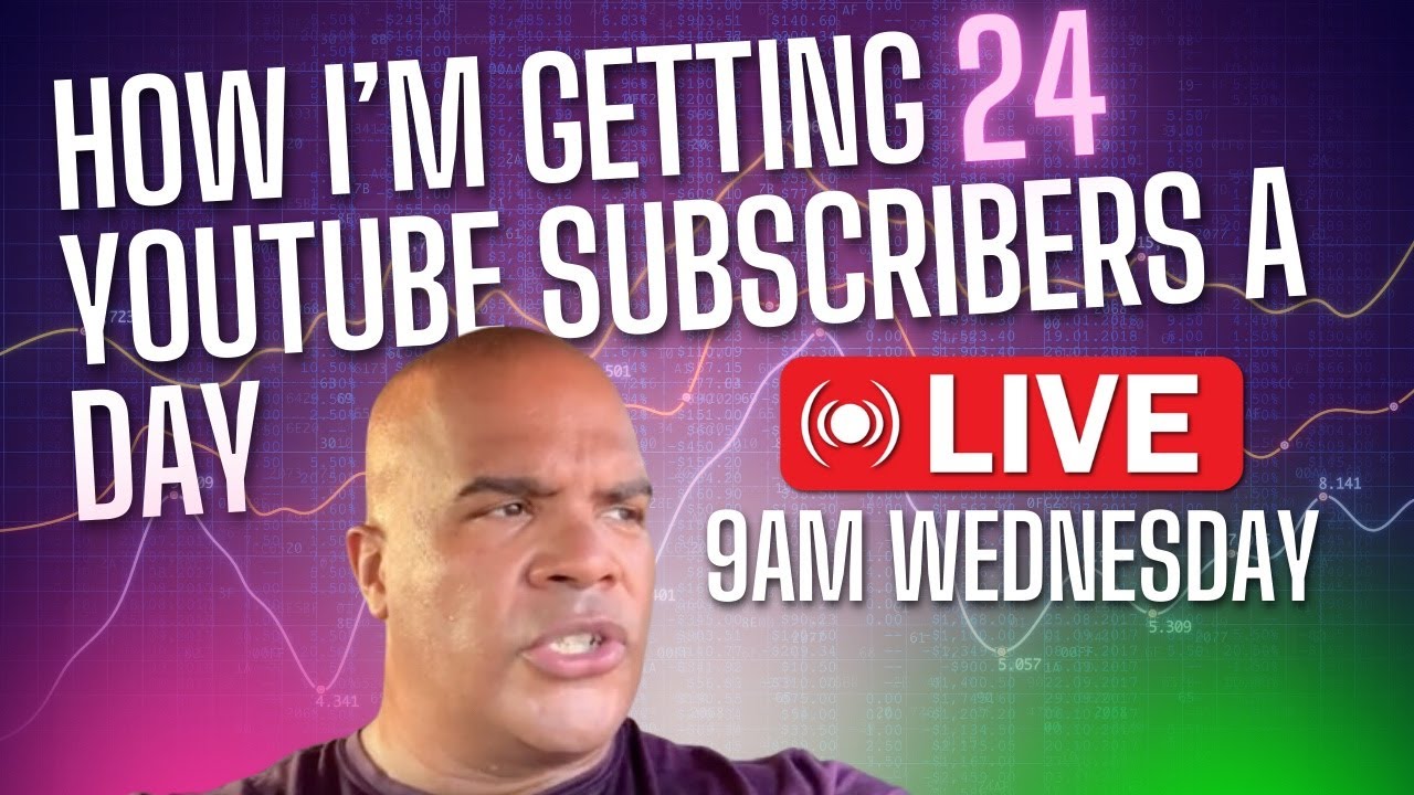 How I'm Getting 24 Youtube Subscribers A Day - YouTube