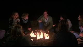 The Burning 1981 Jump Scare - The Campfire Scene