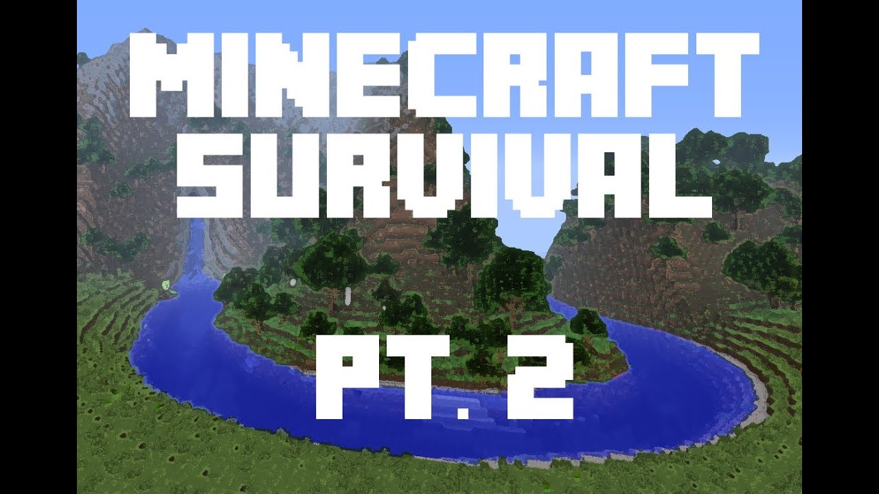Minecraft Survival Part 2 - (No Commentary) ASMR 1080HD - YouTube