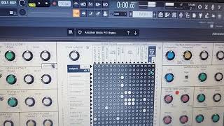 Pink Floyd teclado Ems synthi aks BRASS "another brick in the wall part. 1 "