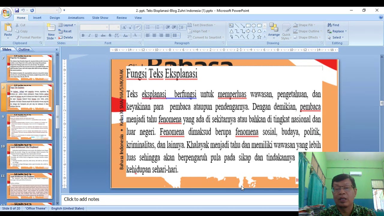 Pengertian Fungsi Dan Struktur Teks Eksplanasi Youtube