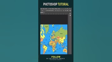 Globe Trick Tutorial | Photoshop Tutorial #shorts