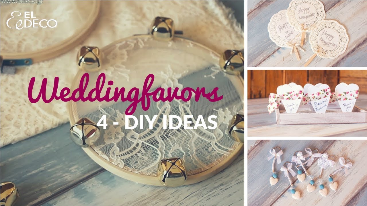 Δωράκια καλεσμένων για Γάμο - DIY Weddingfavours