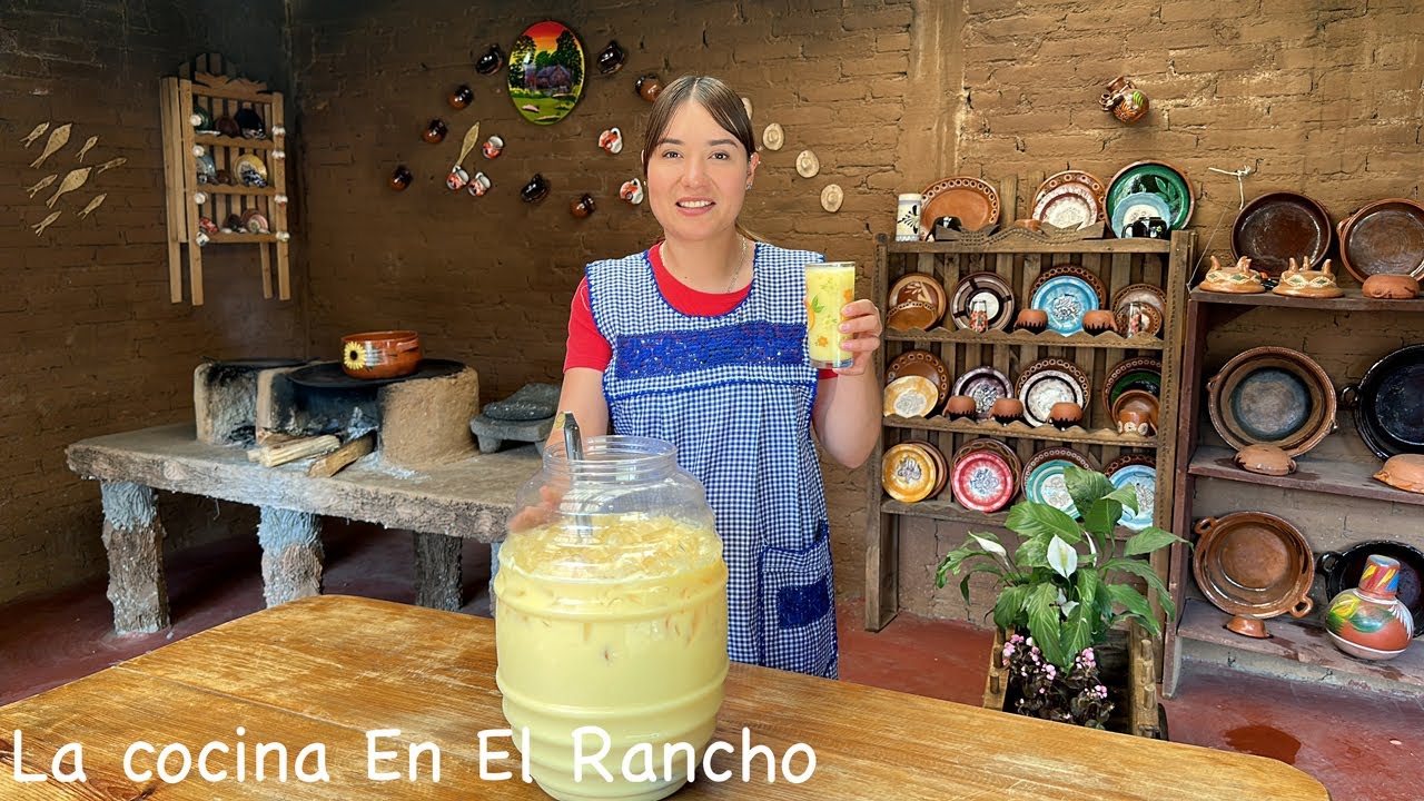 Agua Fresca y Cremosa De Piña Colada 🍍🥥 La Cocina En El Rancho