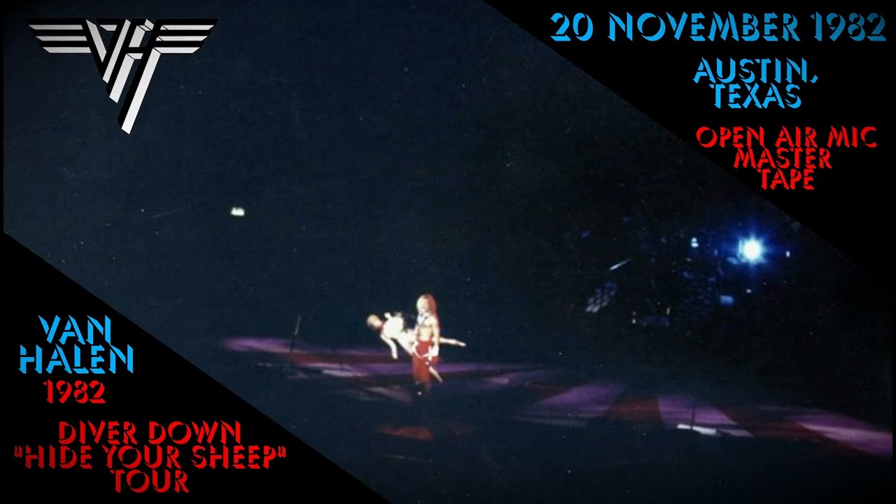 Van Halen - 20 November 1982 - Frank Erwin Center, Austin, Texas